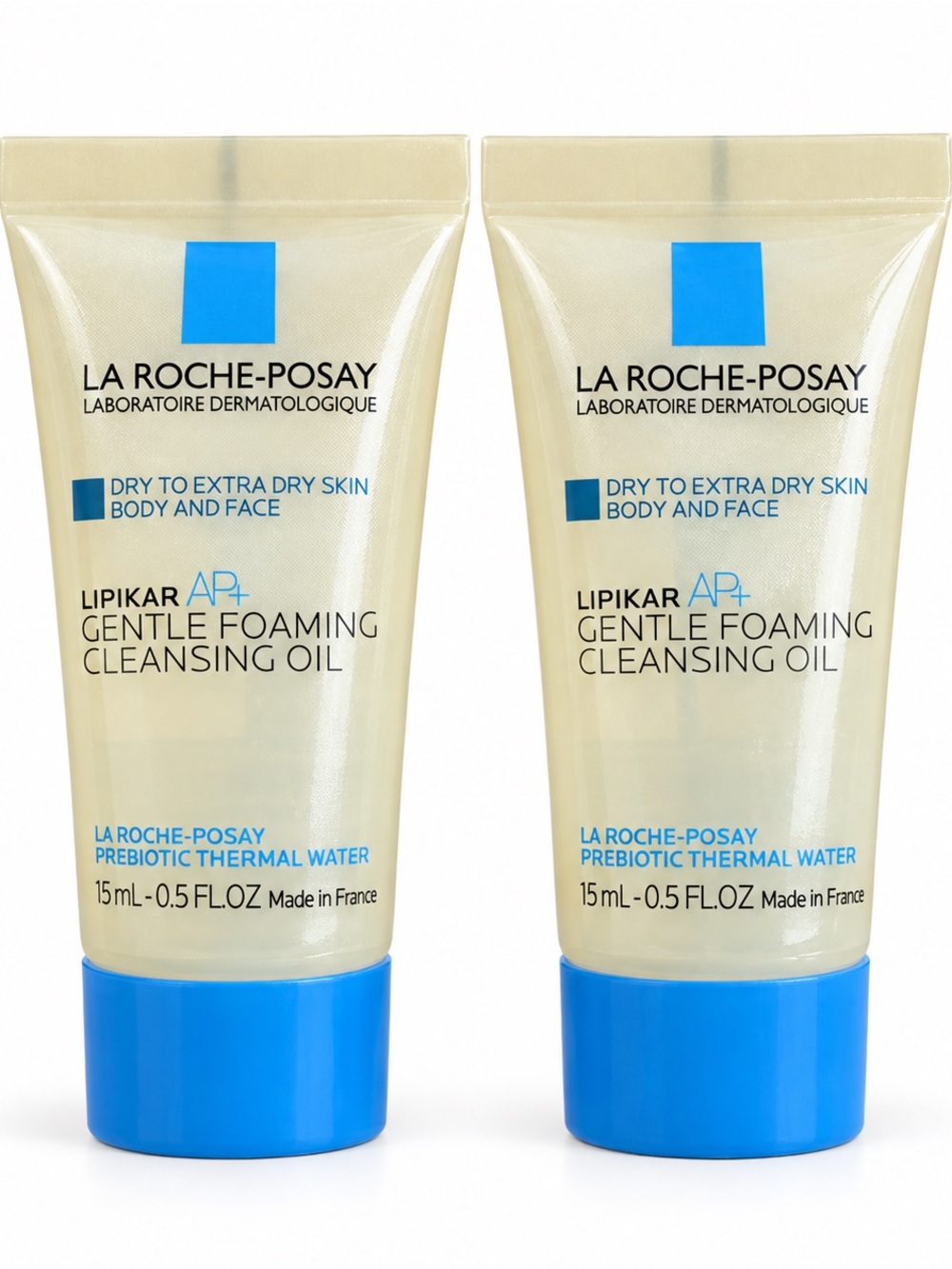 La Roche-Posay Lipikar AP+ Gentle Foaming Cleansing Oil Mini Duo 30ml X 2 NEW
